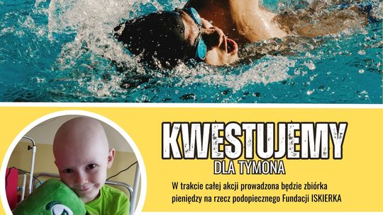 Nocne Pływanie „Kwestujemy dla Tymona” w 20 rocznicę śmierci Papieża Polaka