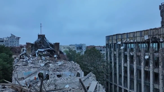 Nocny atak na Ukrainę! Rakiety spadły niedaleko granicy z Polską