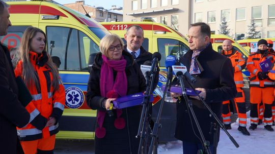 Nowe ambulanse dla Wojewódzkiej Stacji Pogotowia Ratunkowego w Rzeszowie