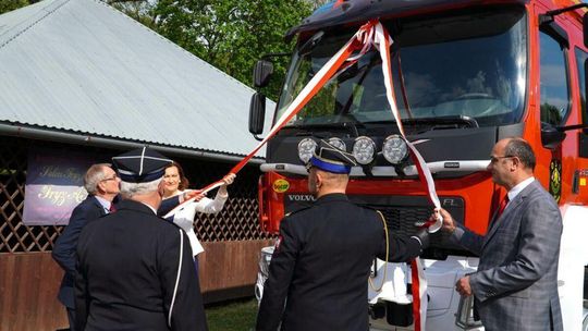 Nowy wóz strażacki dla OSP Dylągówka