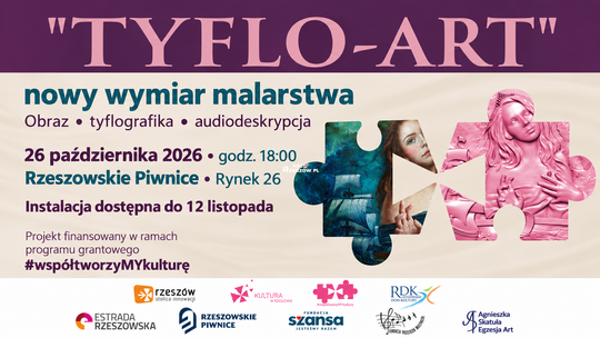 Obraz, którego można dotknąć. „TYFLO-ART” w Rzeszowskich Piwnicach