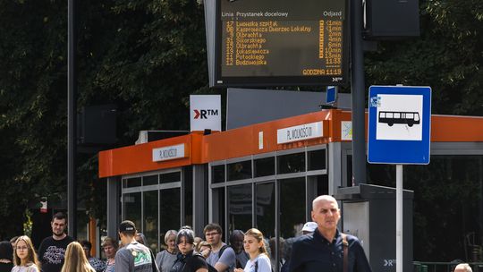 przystanek autobusowy w Rzeszowie