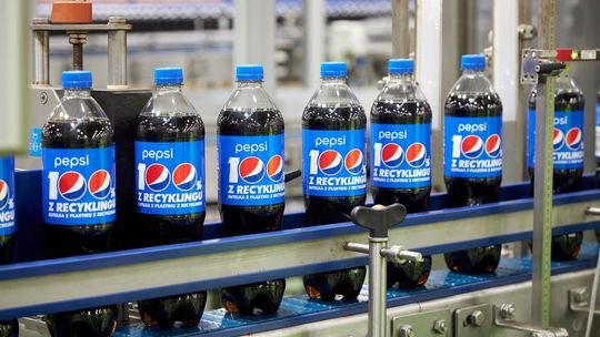 Od teraz Pepsi dostępna w butelkach w 100% z recyklingu