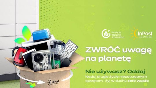 Oddaj zbędne sprzęty elektroniczne za pomocą paczkomatu