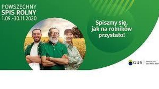 Ogłoszenie o naborze kandydatów na rachmistrzów terenowych do spisu rolnego na terenie Gminy Błażowa