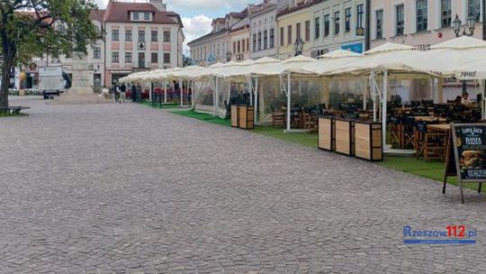 Ogródki letnie 1 kwietnia staną na rzeszowskim Rynku?