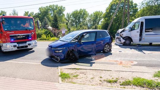 Osiem osób poszkodowanych w wypadku w Kołaczycach na DK73