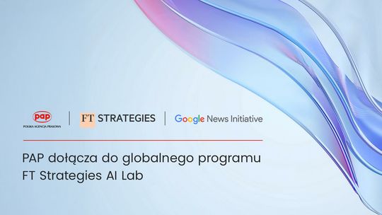 PAP dołącza do globalnego programu FT Strategies AI Lab