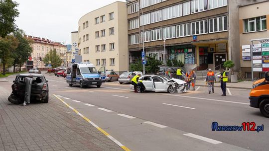 Pijany policjant spowodował wypadek w Rzeszowie!