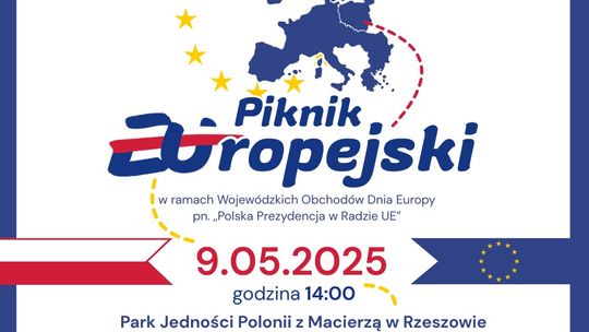 Piknik Europejski w Rzeszowie na Dzień Europy