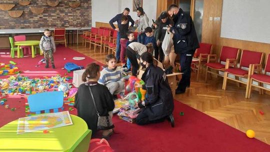 Podkarpacka policja zebrała dary dla dzieci ukraińskich policjantów