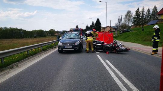 Podkarpackie: weekendowe wypadki z udziałem motocyklistów