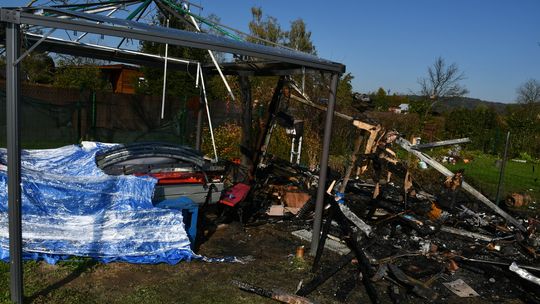 Policjanci ustalili sprawcę podpaleń w Jaśle. Straty wyceniono na 90 tys. zł