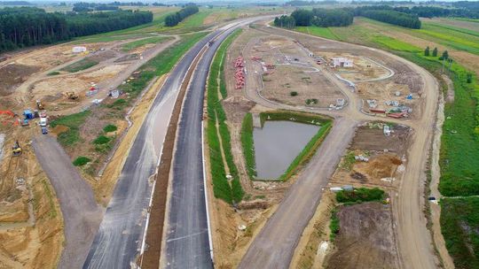 Postępy w budowie S19 na trasie Sokołów Młp - Nisko [FOTO]