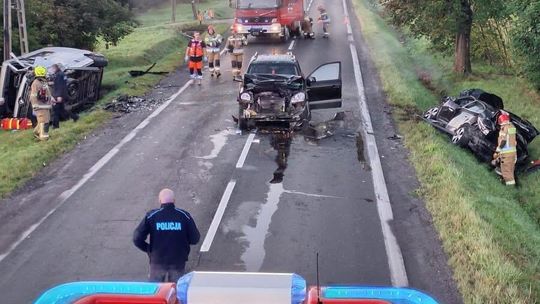 Poważny wypadek pod Dębicą. Pięć osób w szpitalu [ZDJĘCIA]