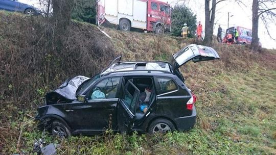 Poważny wypadek w Birczy. Ranna została jedna osoba