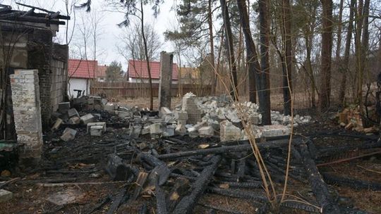 Pożar domu w Wólce Tanewskiej