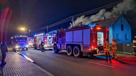 Pożar w Raniżowie! Policjanci wyjaśniają jego okoliczności