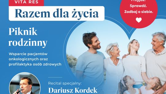 Profilaktyka bez kolejki. Fundacja Vita Res otwiera piknik dla całych rodzin Profilaktyka bez kolejki. Fundacja Vita Res otwiera piknik dla całych rodzin