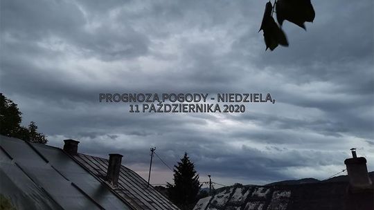 Prognoza pogody – niedziela, 11 października 2020