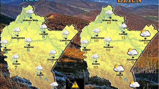 Prognoza pogody – piątek, 30 października 2020