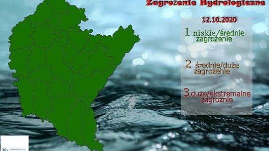 Prognoza pogody – poniedziałek, 12 października 2020