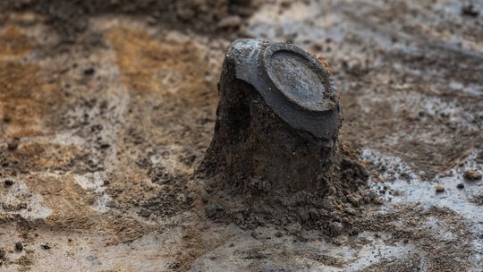 Przedmioty z epoki żelaza znalezione w Rzeszowie na budowie Wisłokostrady