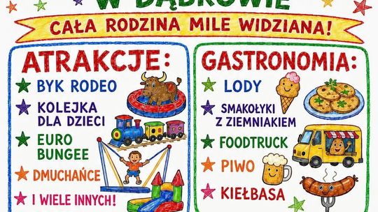 Pyszne jedzenie i tańce pod gołym niebem! Wyjątkowe Święto Ziemniaka już w tę niedzielę w Dąbrowie!