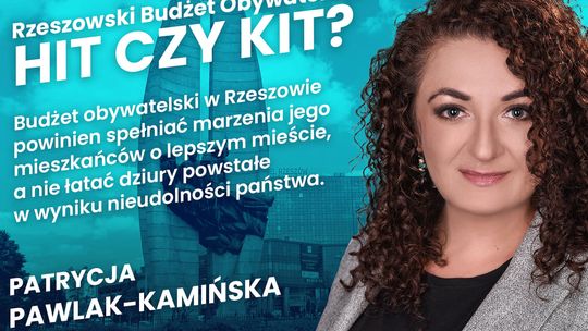 RBO 2024. Wywiad z Patrycją Pawlak-Kamińską, aktywistką miejską i działaczką społeczną