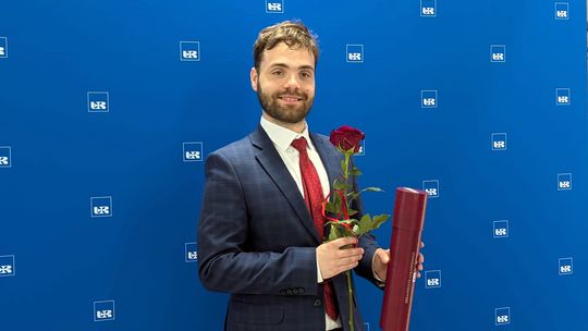 Redaktor Naczelny Halo Rzeszów odebrał dyplom doktorski!