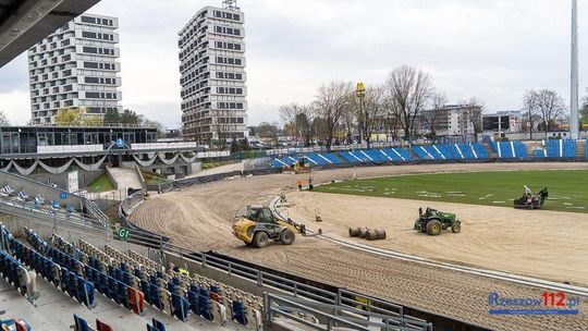 Remont Stadionu Miejskiego w Rzeszowie. Za chwilę ostatnie testy