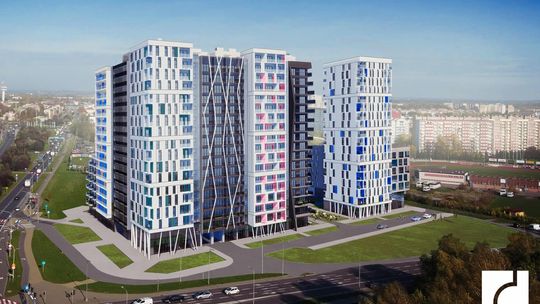 Rozpoczyna się budowa Apartamentów Parkowych Res Tower przy ulicy Wyspiańskiego [WIZUALIZACJA]