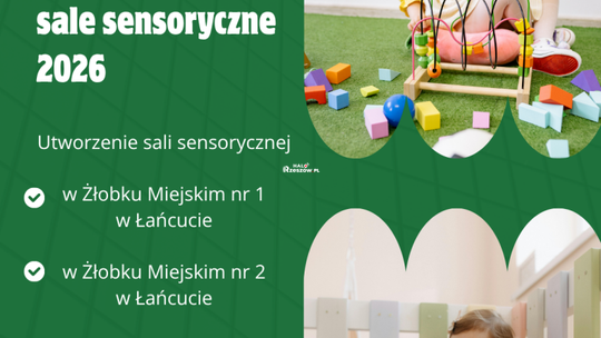 Aktywny Żłobek-sale sensoryczne