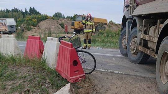 Rudnik nad Sanem: Zderzenie ciężarówki z rowerzystką