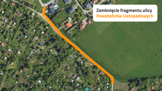 Rzeszów. Fragment ul. Powstańców Listopadowych jest zamknięty