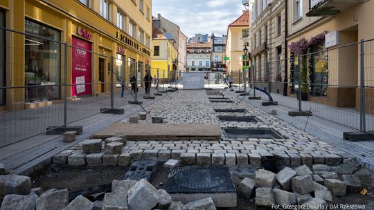 Rzeszów. Przebudowa ul. Grunwaldzkiej zakończy się szybciej [ZDJĘCIA]