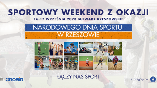 Rzeszów zaprasza do wspólnej celebracji Narodowego Dnia Sportu