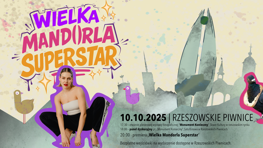Rzeszowski Pomnik przemówi. „Wielka Mandorla Superstar” coraz bliżej [WYWIAD I ANKIETA]