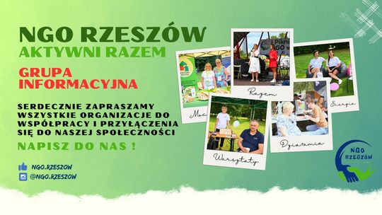 Sieć NGO Rzeszów - Aktywni Razem: Nowa era współpracy organizacji pozarządowych na Podkarpaciu