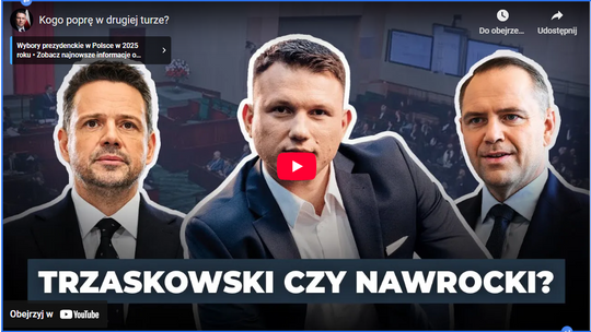 Sławomir Mentzen stawia warunki Nawrockiemu i Trzaskowskiemu