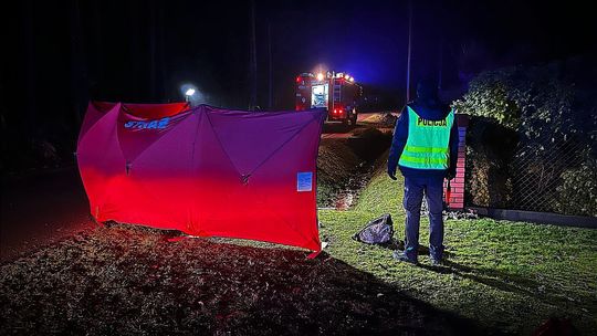 Śmierć rowerzysty w Hucie Komorowskiej. Jak doszło do tragedii?