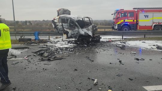 Śmiertelny wypadek na S19 pod Rzeszowem. Policja szuka świadków tragicznego zderzenia