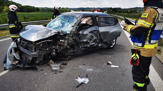 Śmiertelny wypadek w Czudcu. Zginął motocyklista