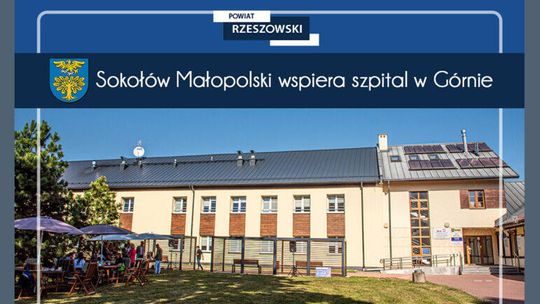 Sokołów Małopolski wspiera szpital w Górnie