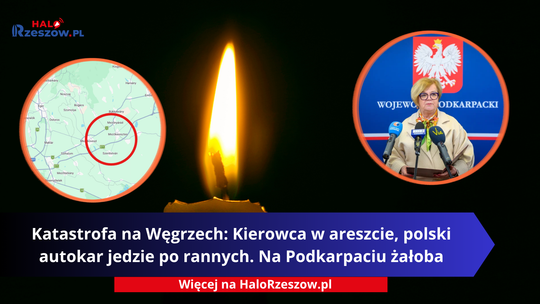 Sprawdź: Kierowca wyprowadzony w kajdankach, informacje ze szpitali i zarządzenie Wojewody Podkarpackiej.