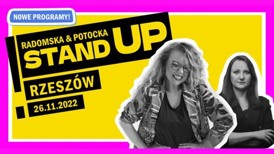 STAND-UP. Radomska i Potocka w BWA Rzeszów