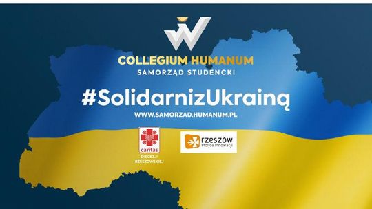 Studenci Collegium Humanum dla Ukrainy - zbiórka darów oraz funduszy