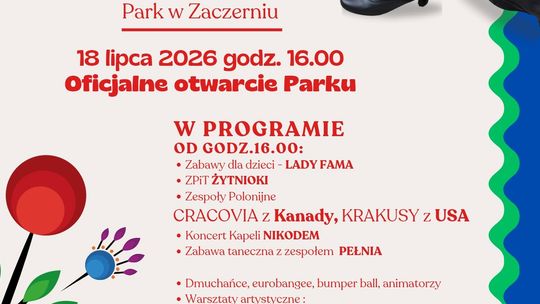 Święto Zaczernia 2026: oficjalne otwarcie parku i folklor z Kanady, USA oraz Polski