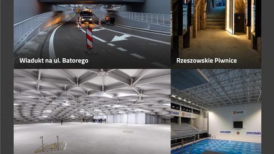 Szkoła, basen, przejazd pod torami, czyli największe i najważniejsze inwestycje 2022 roku w Rzeszowie