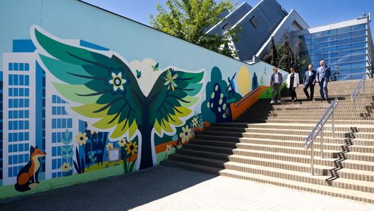 Deloitte ufundował mural w Rzeszowie